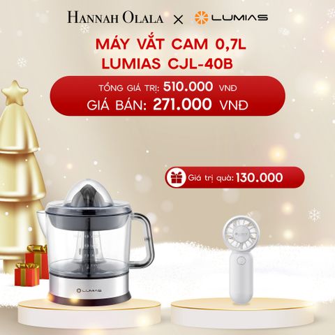  A70_DEAL 12: MÁY VẮT CAM 0,7L LUMIAS CJL-40B 