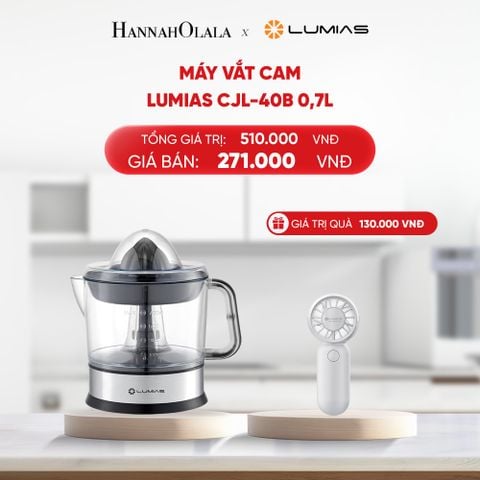  DEAL 14: MÁY VẮT CAM 0,7L LUMIAS CJL-40B 