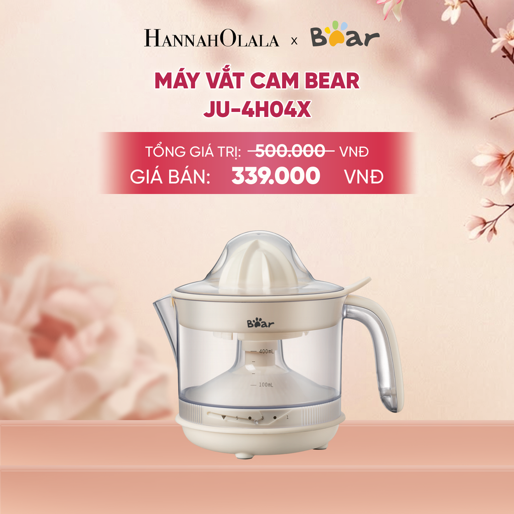  MÁY VẮT CAM BEAR JU-4H04X - A715 