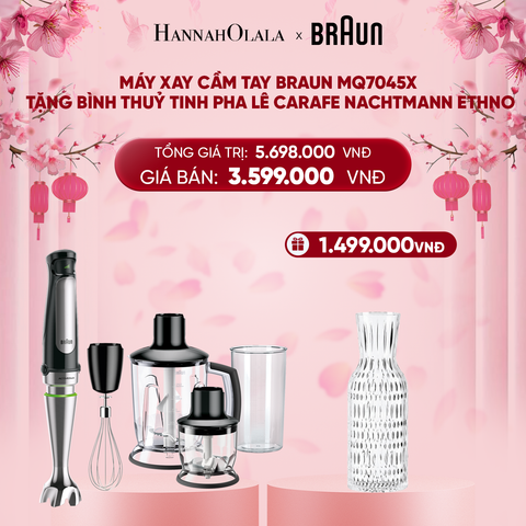  DEAL 6: MÁY XAY CẦM TAY BRAUN MQ7045X 
