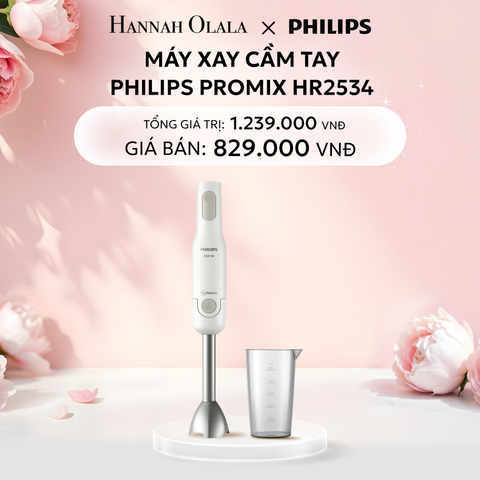  E75: DEAL 21: MÁY XAY CẦM TAY PHILIPS PROMIX HR2534 