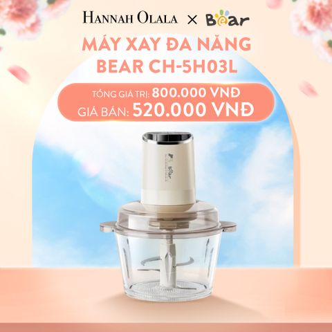  A117_DEAL 9: MÁY XAY ĐA NĂNG BEAR CH-5H03L 