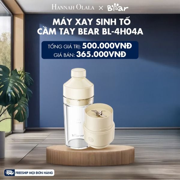  M5_DEAL 3: MÁY XAY SINH TỐ CẦM TAY BEAR BL-4H04A 