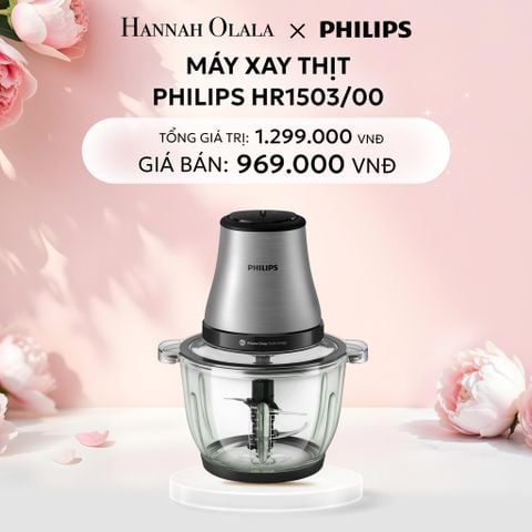  E76: DEAL 22: MÁY XAY THỊT PHILIPS HR1503/00 