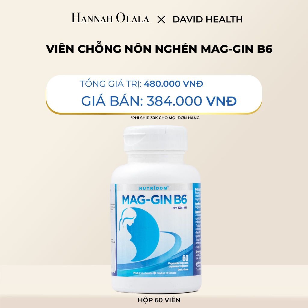  DEAL 7: VIÊN CHỖNG NÔN NGHÉN MAG-GIN B6 (60 VIÊN) 