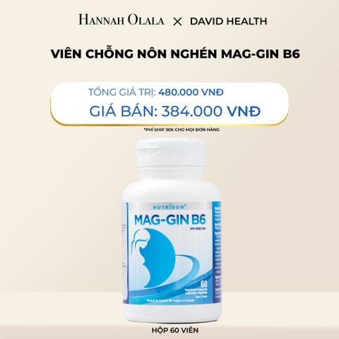 DEAL 7: VIÊN CHỖNG NÔN NGHÉN MAG-GIN B6 (60 VIÊN) 