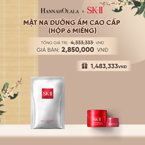  MẶT NẠ DƯỠNG ẨM CAO CẤP (HỘP 6 MIẾNG) - A5024 