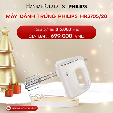  A503_DEAL 17: MÁY ĐÁNH TRỨNG PHILIPS HR3705/20 