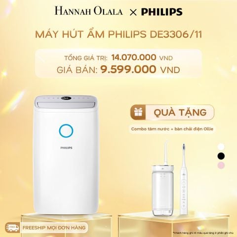  DEAL 03: MÁY HÚT ẨM PHILIPS DE3306/11 