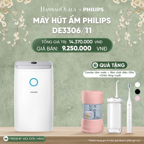 DEAL 16: MÁY HÚT ẨM PHILIPS DE3306/11 