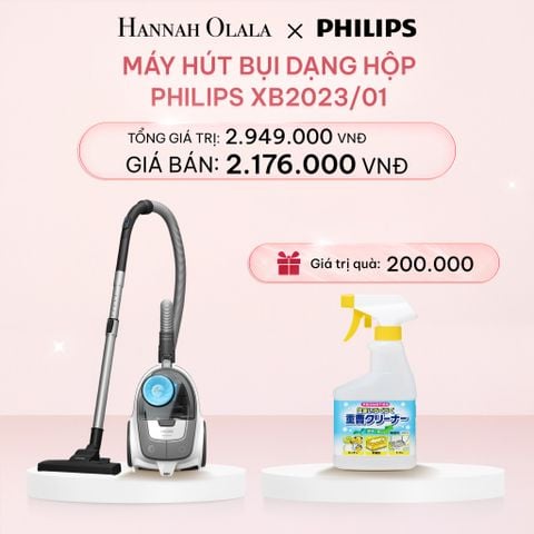  E781_DEAL 5: MÁY HÚT BỤI DẠNG HỘP PHILIPS XB2023/01 