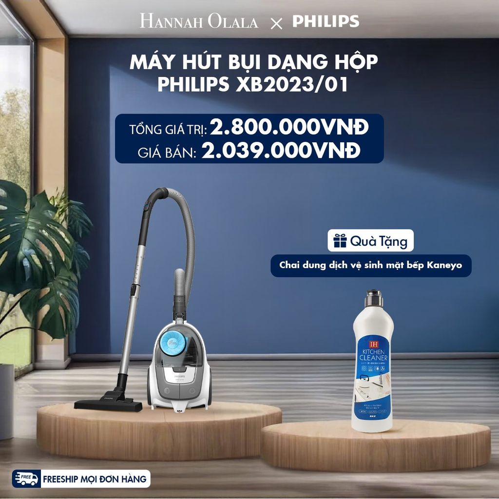  DEAL 25: MÁY HÚT BỤI DẠNG HỘP PHILIPS XB2023/01 