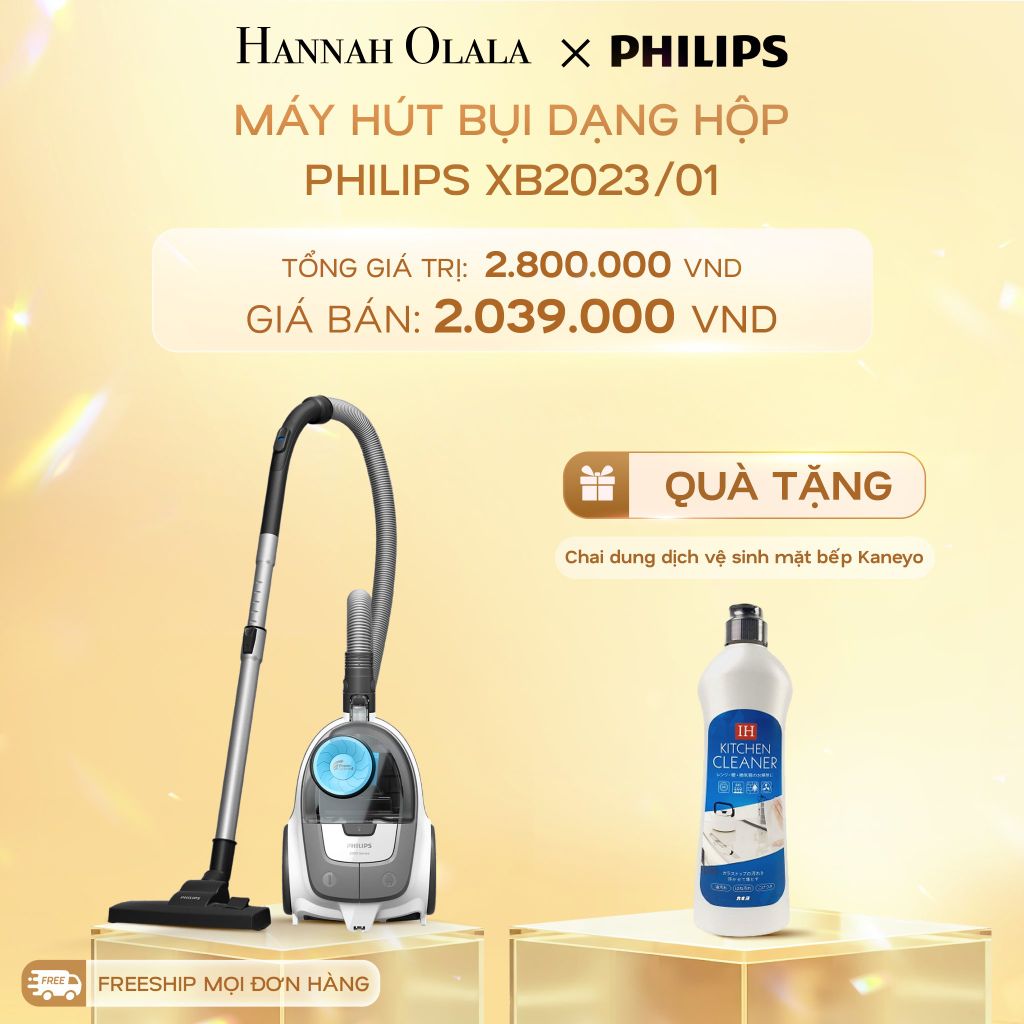 DEAL 25: MÁY HÚT BỤI DẠNG HỘP PHILIPS XB2023/01 
