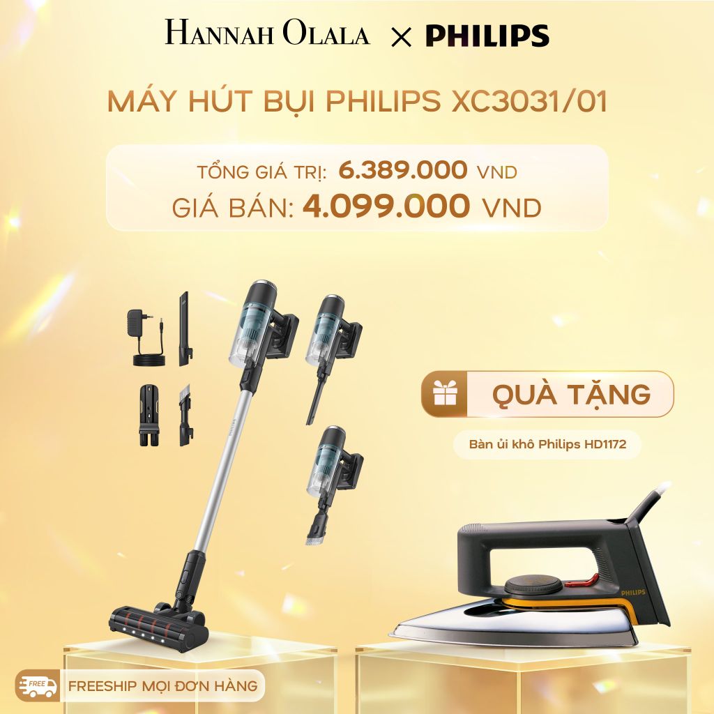  DEAL 14: MÁY HÚT BỤI DẠNG HỘP PHILIPS XB2023/01 