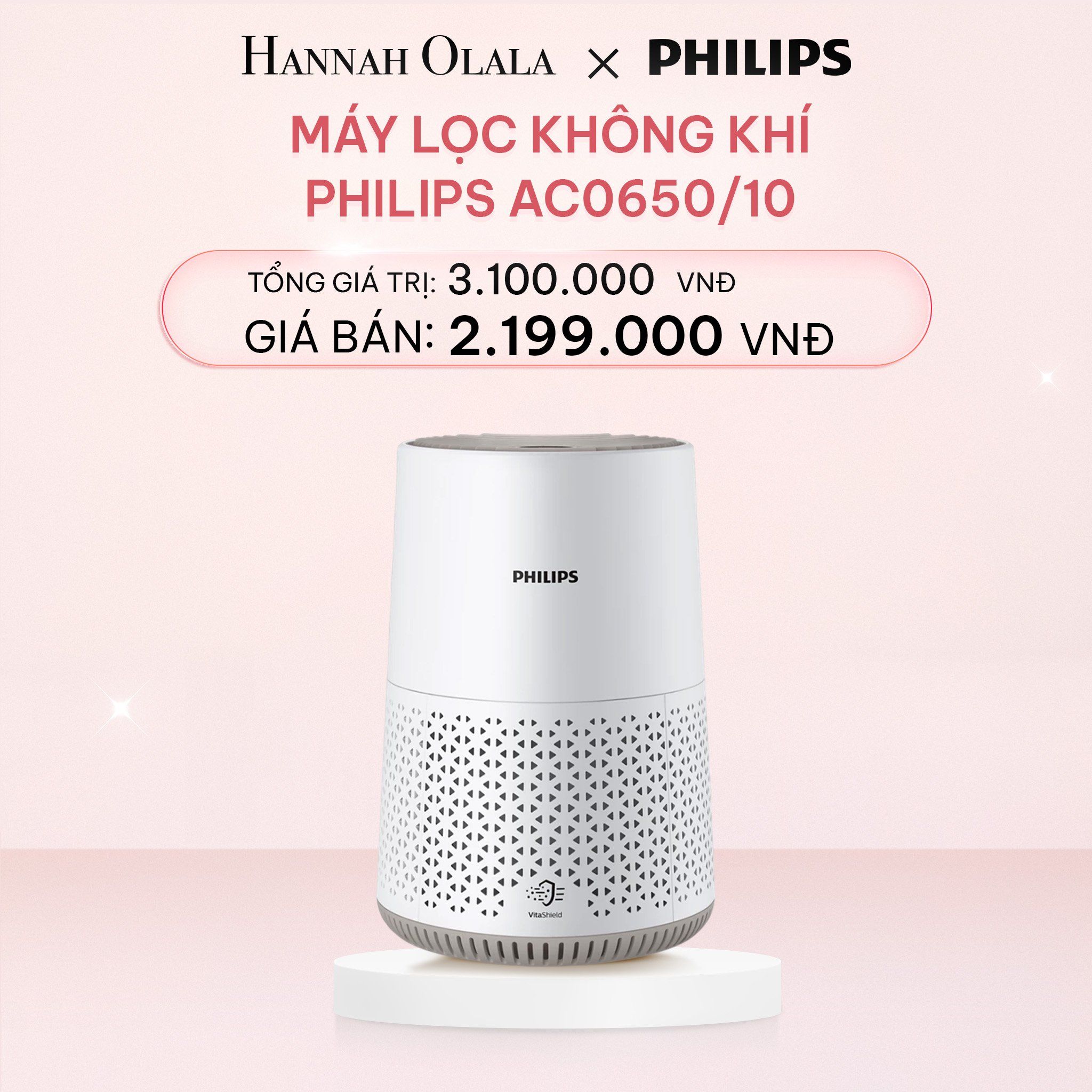  E778_DEAL 2: MÁY LỌC KHÔNG KHÍ PHILIPS AC0650/10 