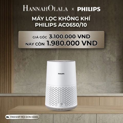  DEAL 2: MÁY LỌC KHÔNG KHÍ PHILIPS AC0650/10 