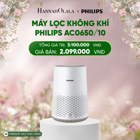  E508_DEAL 2: MÁY LỌC KHÔNG KHÍ PHILIPS AC0650/10 