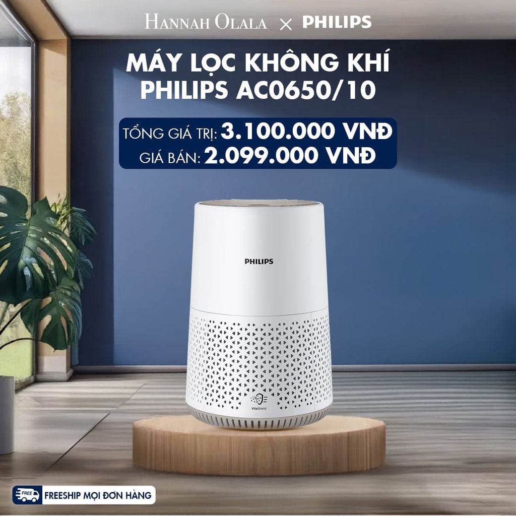  MÁY LỌC KHÔNG KHÍ PHILIPS AC0650/10 