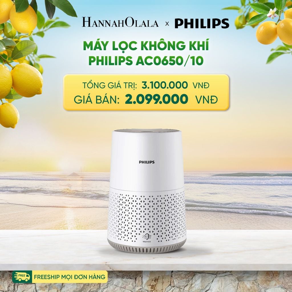  MÁY LỌC KHÔNG KHÍ PHILIPS AC0650/10 