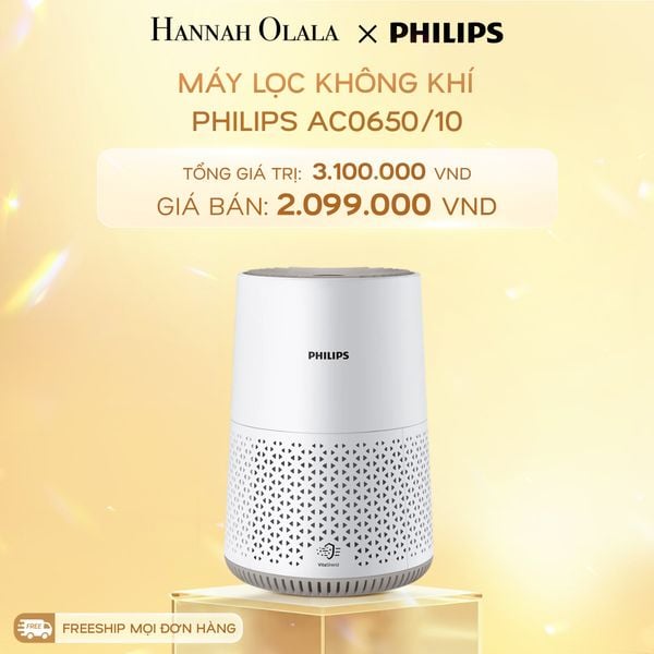  C595_DEAL 07: MÁY LỌC KHÔNG KHÍ PHILIPS AC0650/10 