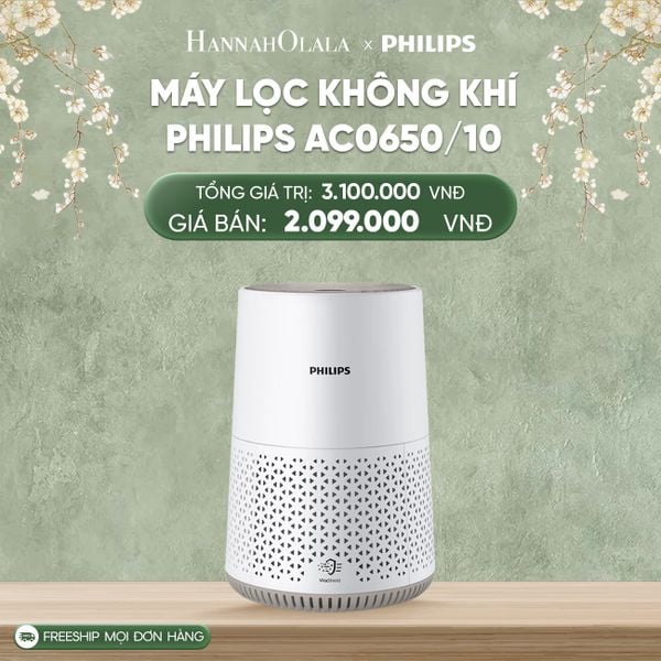  D193_DEAL 3: MÁY LỌC KHÔNG KHÍ PHILIPS AC0650/10 