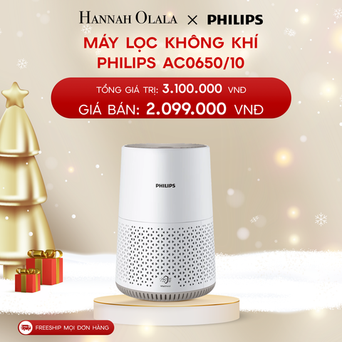  A489_DEAL 4: MÁY LỌC KHÔNG KHÍ PHILIPS AC0650/10 