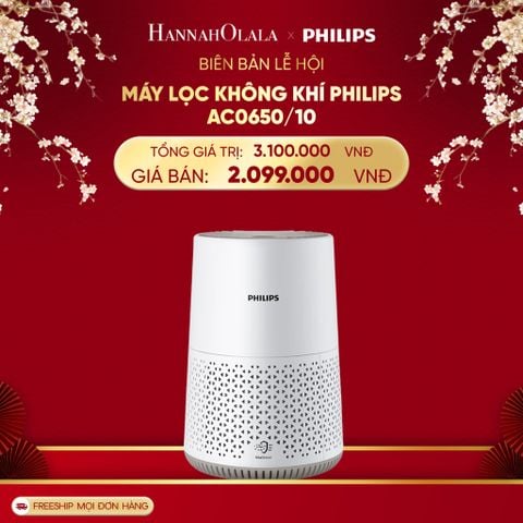  DEAL 3: MÁY LỌC KHÔNG KHÍ PHILIPS AC0650/10 