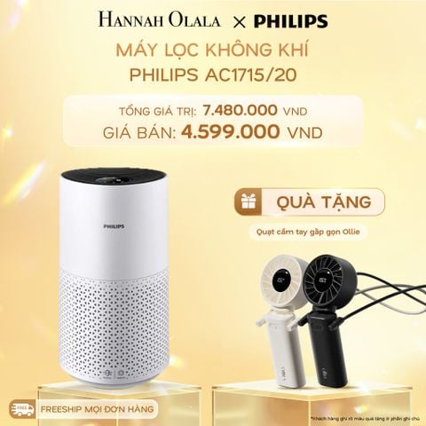  DEAL 06: MÁY LỌC KHÔNG KHÍ PHILIPS AC1715/20 