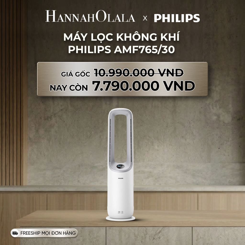  DEAL 1: MÁY LỌC KHÔNG KHÍ PHILIPS AMF765/30 
