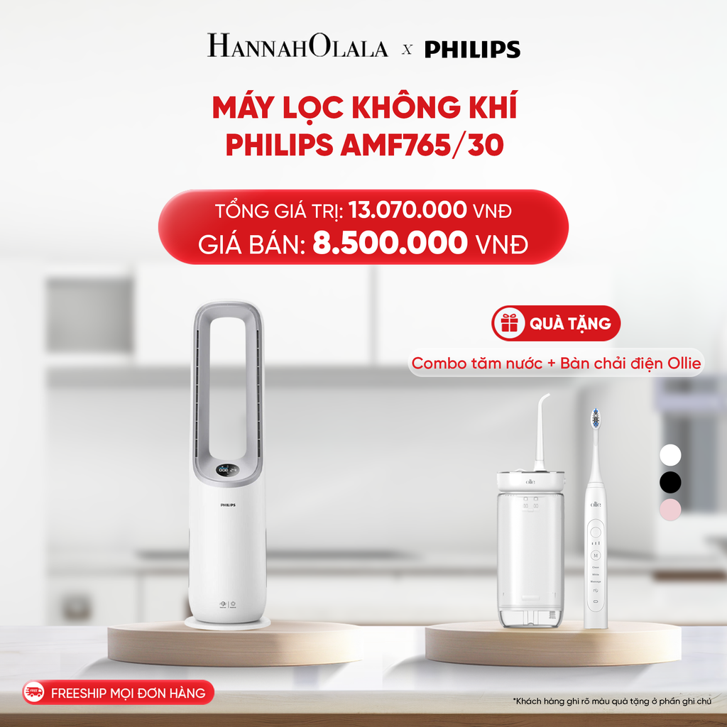  B121_DEAL 13: MÁY LỌC KHÔNG KHÍ PHILIPS AMF765/30 