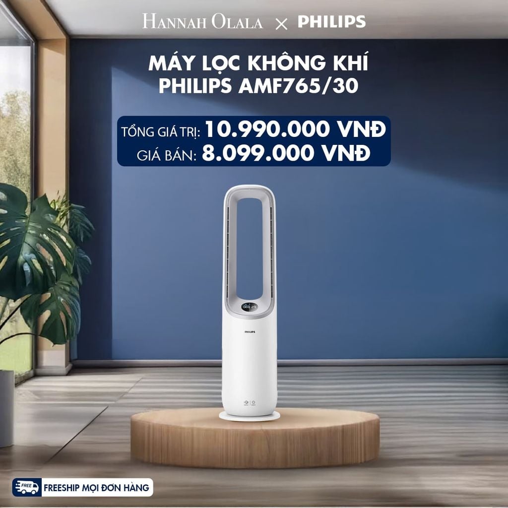  MÁY LỌC KHÔNG KHÍ PHILIPS AMF765/30 - DEAL 1 