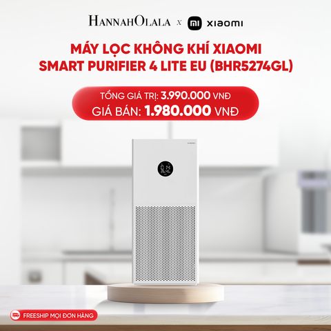  DEAL 2: MÁY LỌC KHÔNG KHÍ XIAOMI SMART PURIFIER 4 LITE EU (BHR5274GL) 