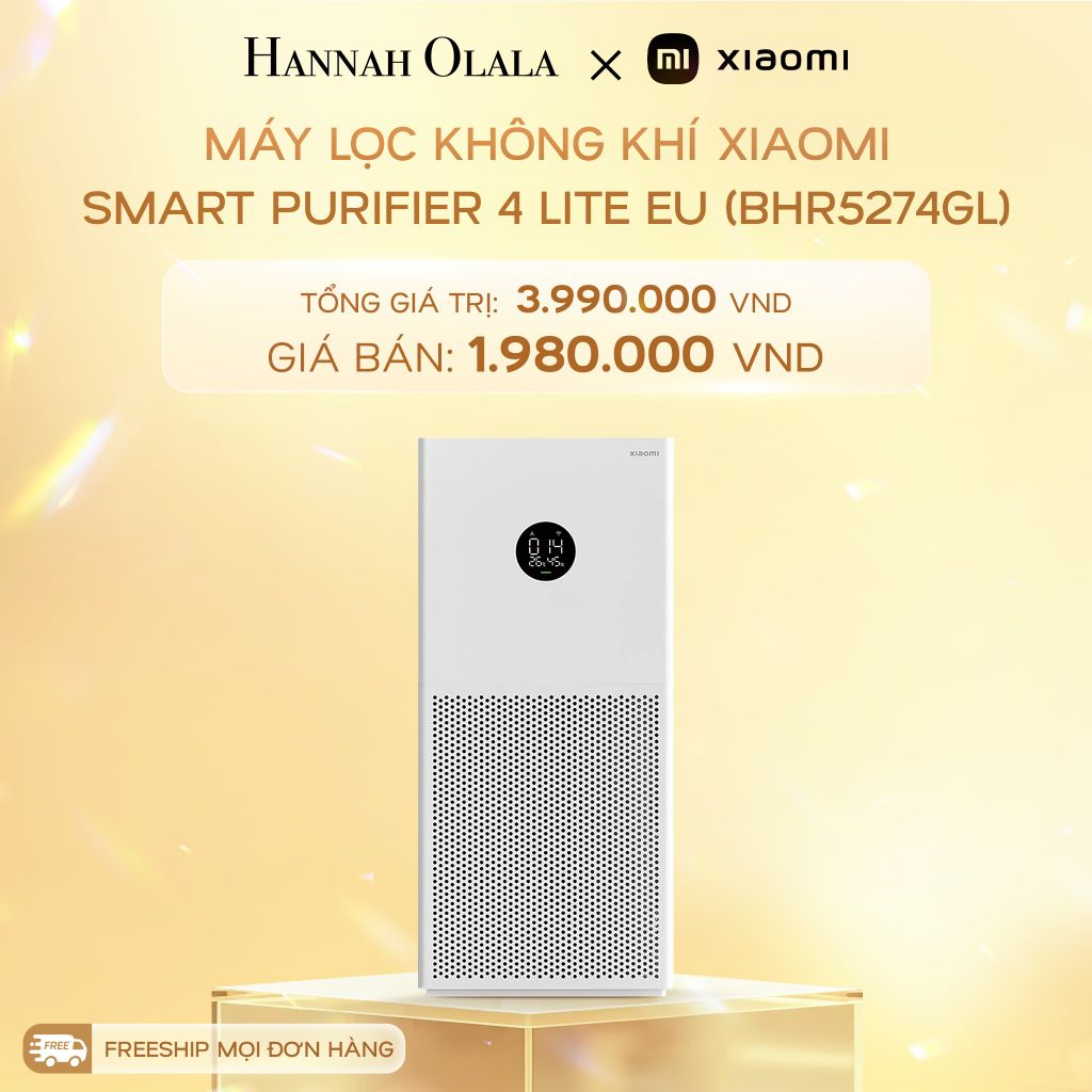  DEAL 2: MÁY LỌC KHÔNG KHÍ XIAOMI SMART PURIFIER 4 LITE EU (BHR5274GL) 