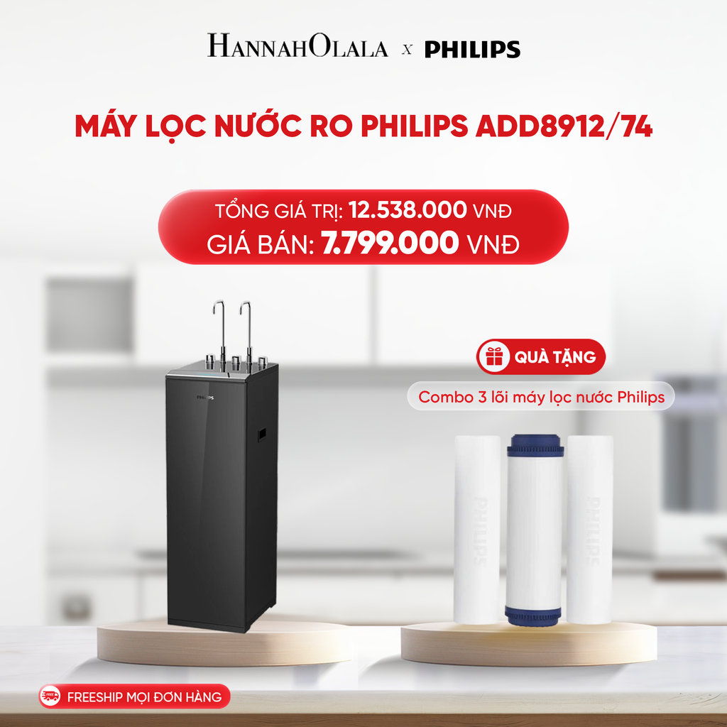  B105_DEAL 6: MÁY LỌC NƯỚC RO PHILIPS ADD8912/74 