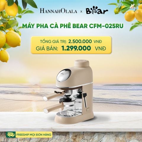 MÁY PHA CÀ PHÊ BEAR CFM-025RU 