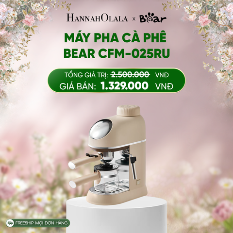  E1463_DEAL 14: MÁY PHA CÀ PHÊ BEAR CFM-025RU 