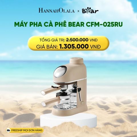  MÁY PHA CÀ PHÊ BEAR CFM-025RU - DEAL 12 