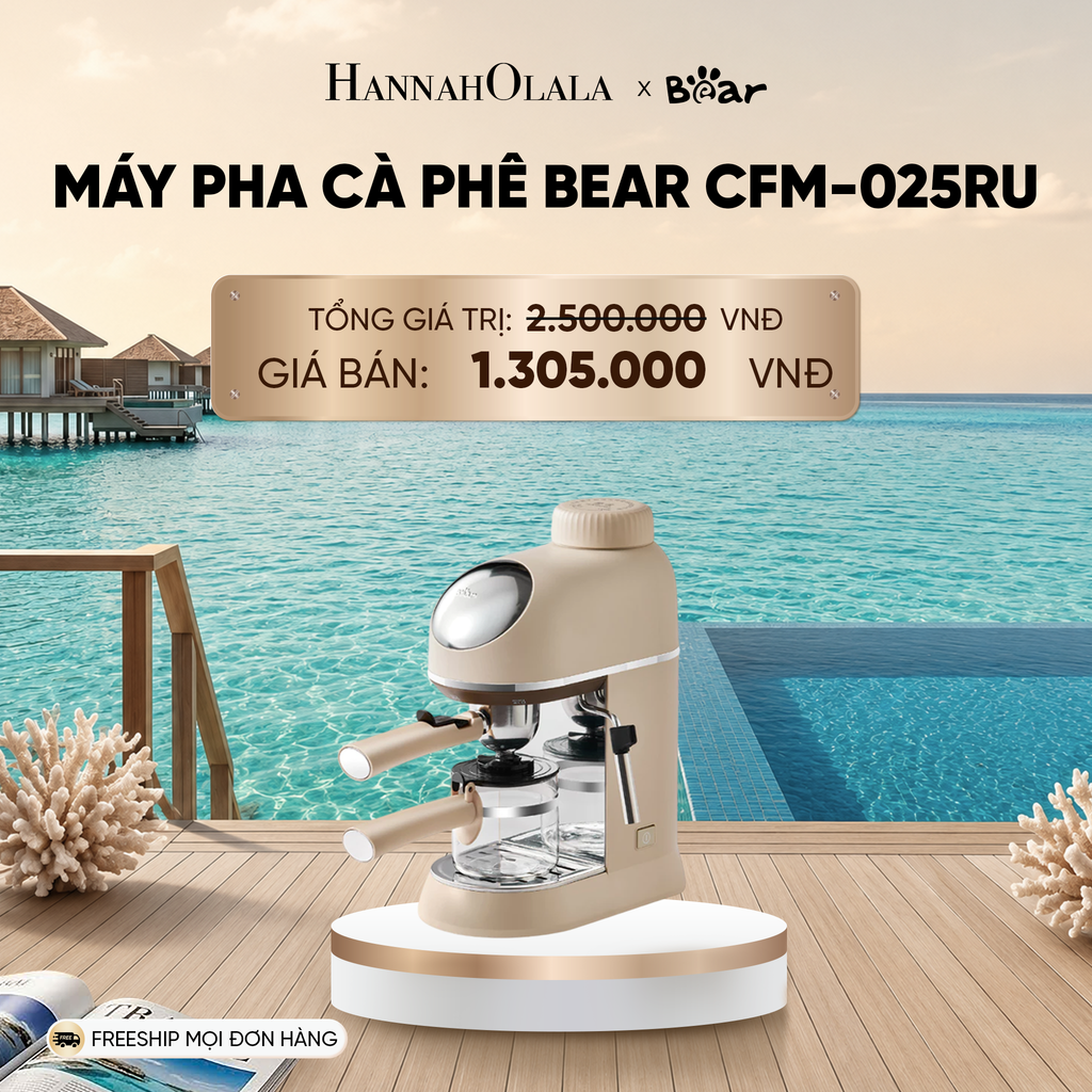  MÁY PHA CÀ PHÊ BEAR CFM-025RU_ D633 