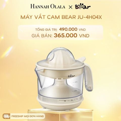  DEAL 4: MÁY VẮT CAM BEAR JU-4H04X 
