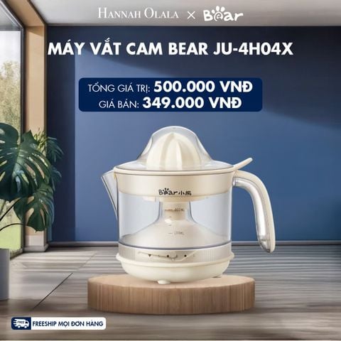  MÁY VẮT CAM BEAR JU-4H04X - DEAL 4 