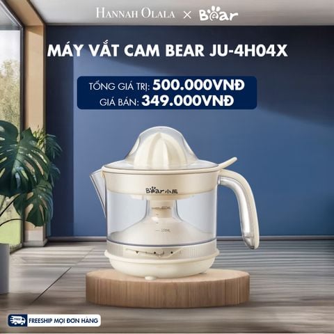  MÁY VẮT CAM BEAR JU-4H04X 