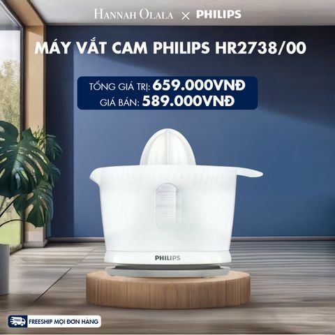  M106_DEAL 17: MÁY VẮT CAM PHILIPS HR2738/00 