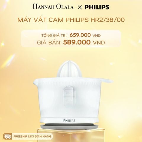  DEAL 17: MÁY VẮT CAM PHILIPS HR2738/00 