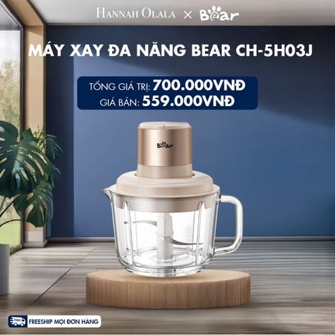  DEAL 17: MÁY XAY ĐA NĂNG BEAR CH-5H03J 2L 