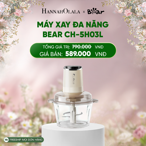 E1456_DEAL 8: MÁY XAY ĐA NĂNG BEAR CH-5H03L 