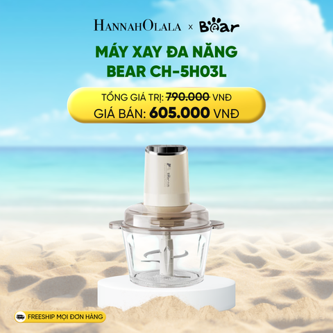  DEAL 8: MÁY XAY ĐA NĂNG BEAR CH-5H03L 