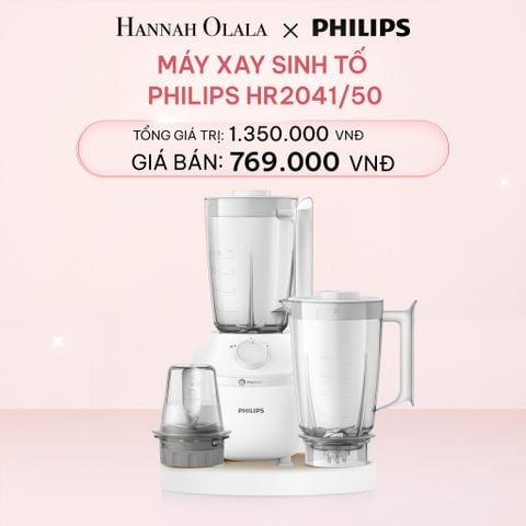  E792_DEAL 16: MÁY XAY SINH TỐ PHILIPS HR2041/50 