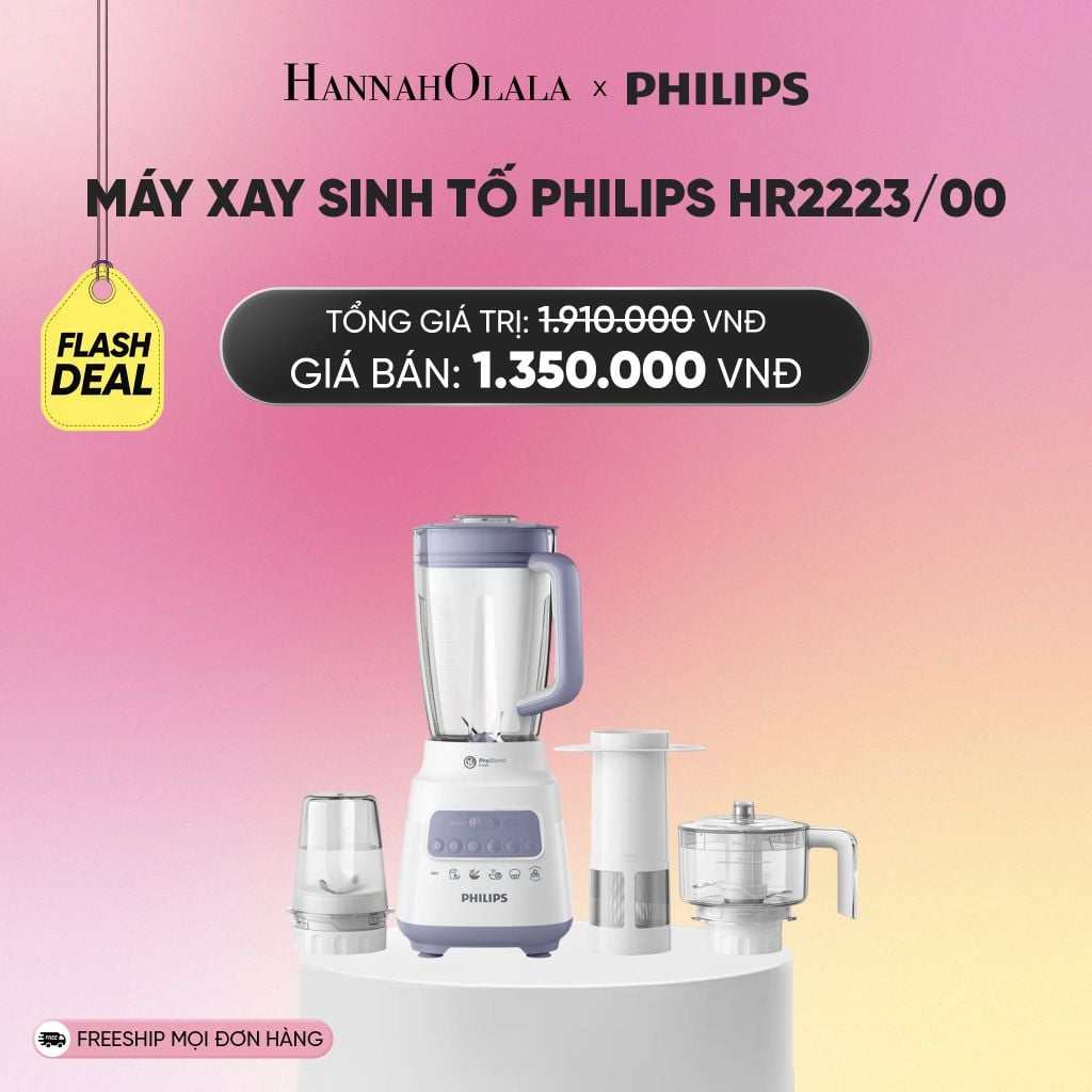  MÁY XAY SINH TỐ PHILIPS HR2223/00_A718 