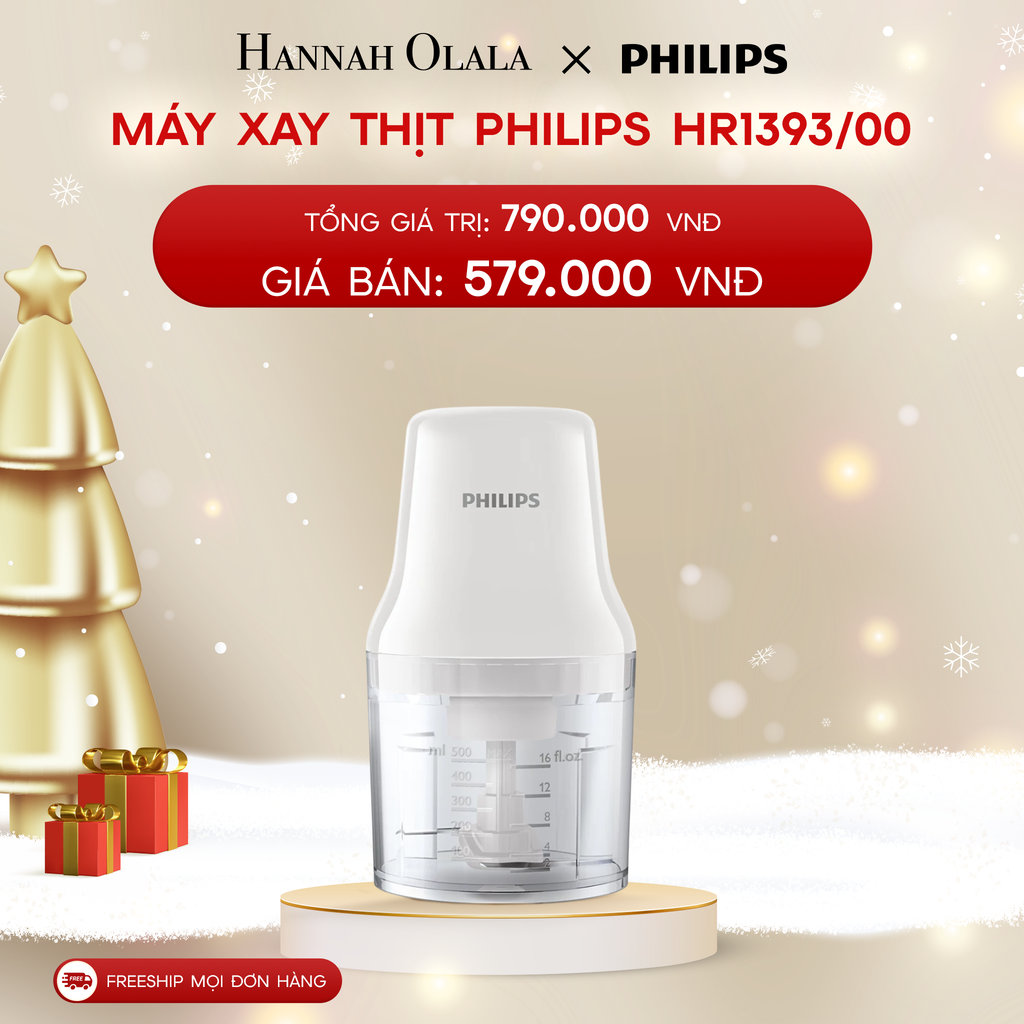  A502_DEAL 16: MÁY XAY THỊT PHILIPS HR1393/00 