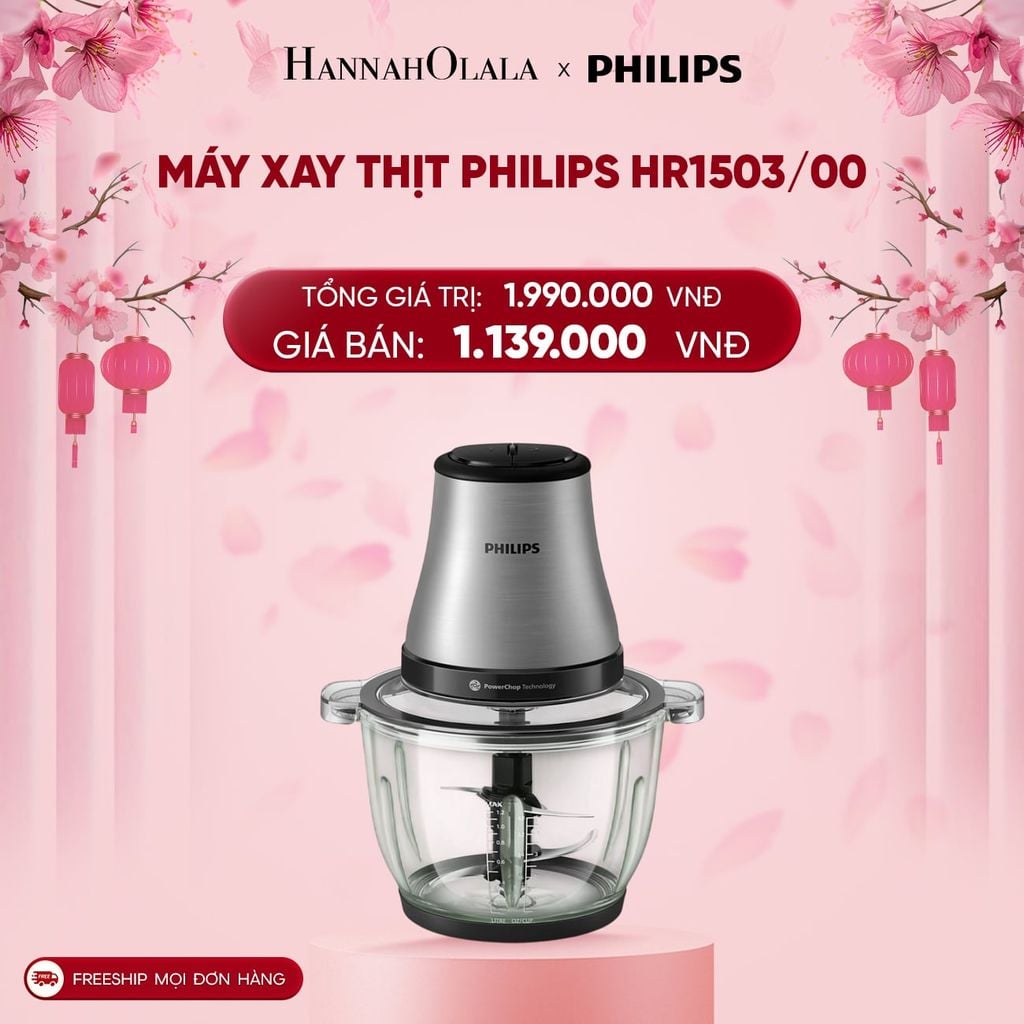  DEAL 26: MÁY XAY THỊT PHILIPS HR1503/00 